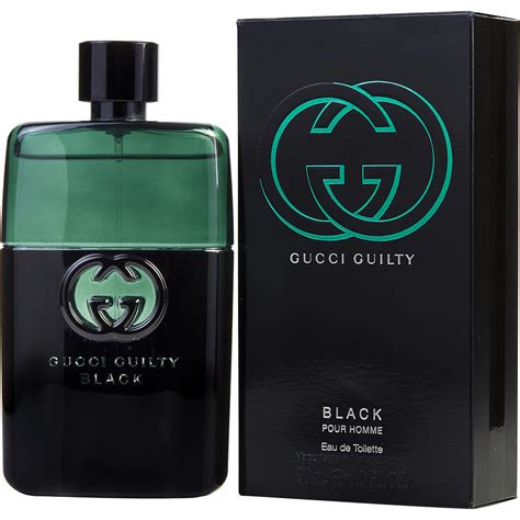 parfum gucci guilty black homme prix|best price for gucci guilty.